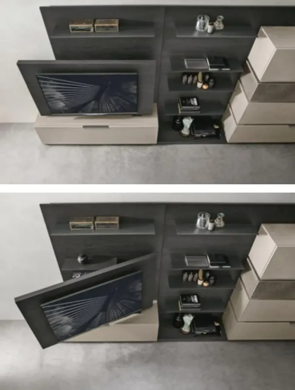 Mobile soggiorno modello At105 di Tomasella a PREZZI OUTLET