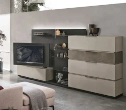 Mobile soggiorno modello At105 di Tomasella a PREZZI OUTLET