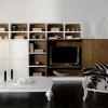 Mobile soggiorno modello Parete domino di Parlani scontato -60%