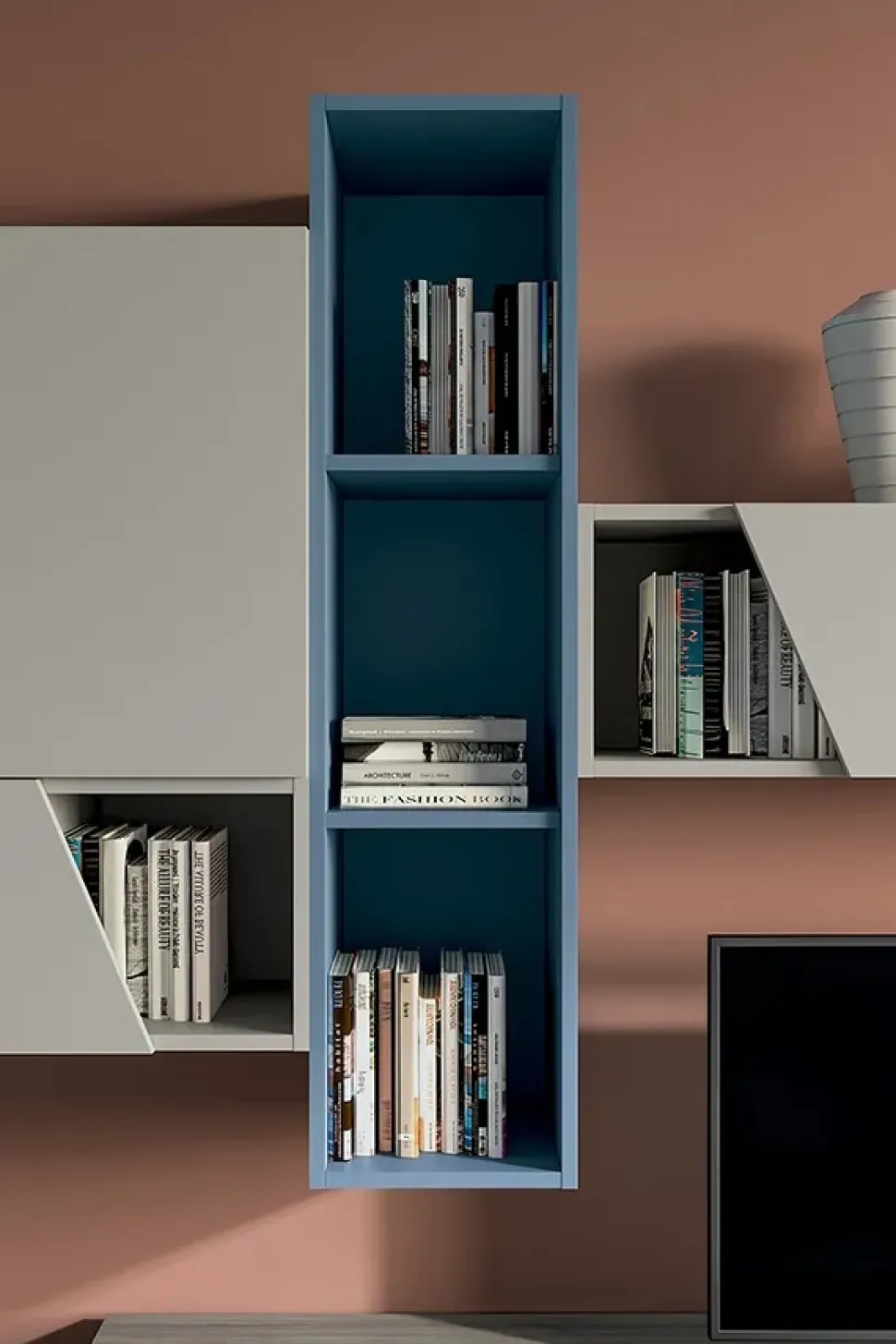 Mobile soggiorno modello Lisbona di Santalucia a PREZZI OUTLET