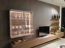 Mobile soggiorno modello Atlante glove di Tomasella a PREZZI OUTLET