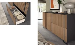 Mobile soggiorno modello Rm1 di Artigianale in Offerta Outlet