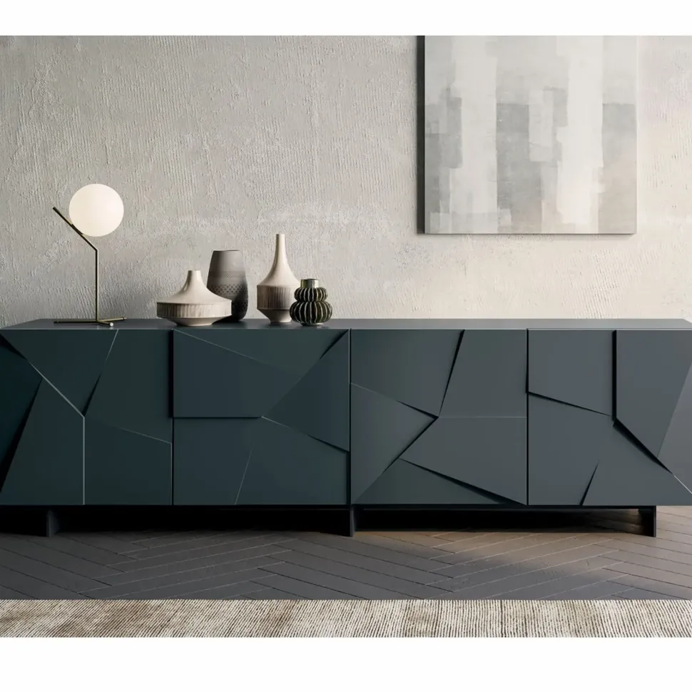 Mobile soggiorno modello Concrete di Dall'agnese in Offerta Outlet