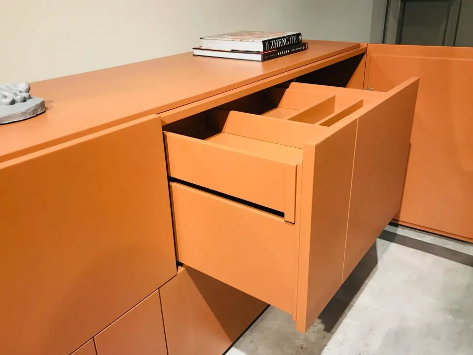 Mobile soggiorno modello Ortelia di Lema a prezzo Outlet