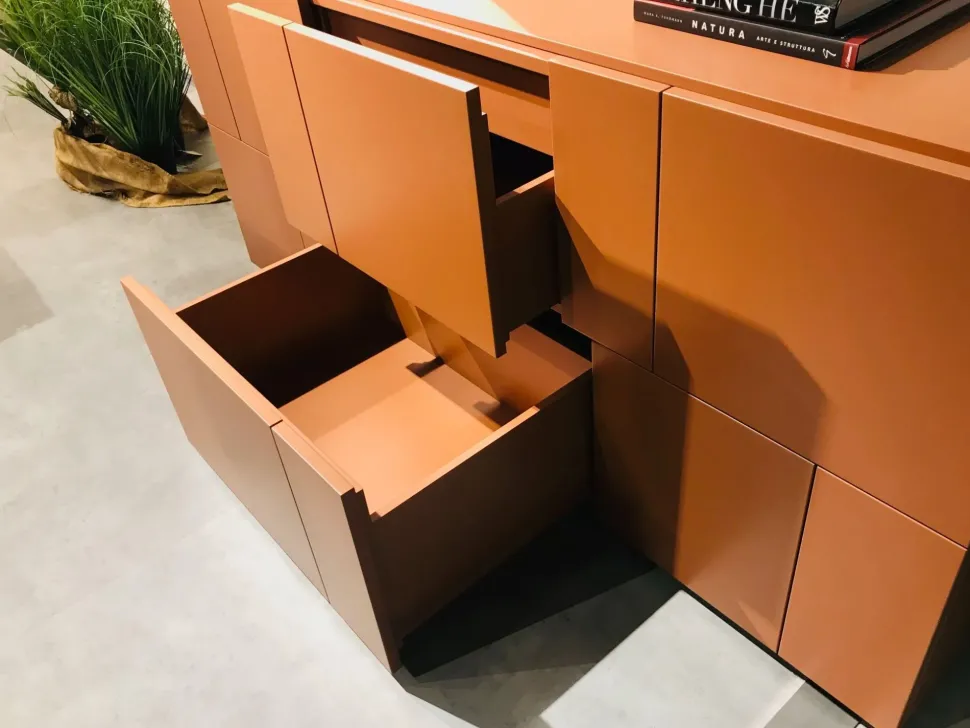 Mobile soggiorno modello Ortelia di Lema a prezzo Outlet