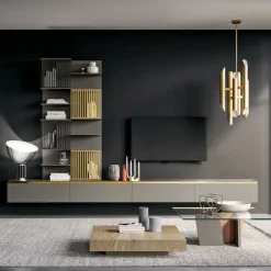 Mobile soggiorno modello Slim di Dall'agnese scontato -33%