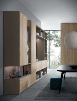 Mobile soggiorno modello Mood 9 di Astor mobili a PREZZI OUTLET