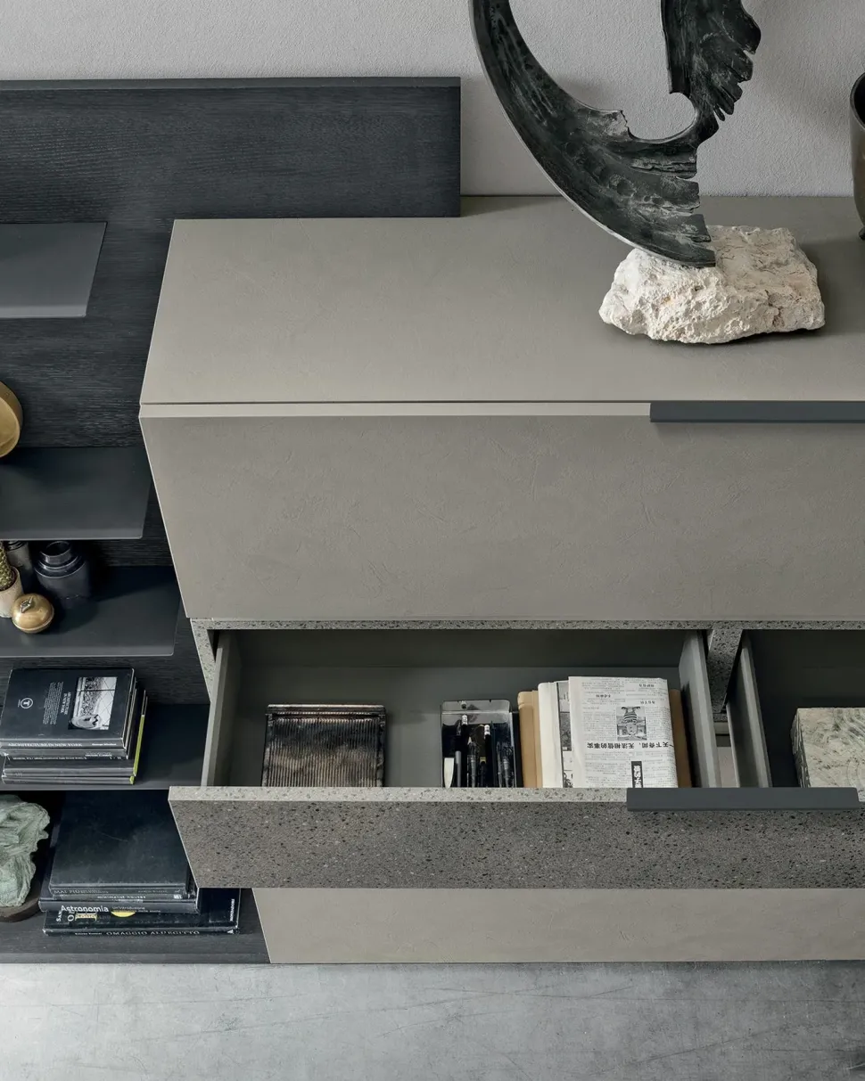 Mobile soggiorno modello S001 di Tomasella a PREZZI OUTLET