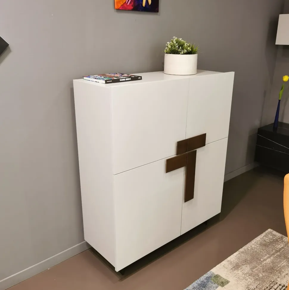 Mobile soggiorno modello Ginevra di Pianca a prezzo Outlet