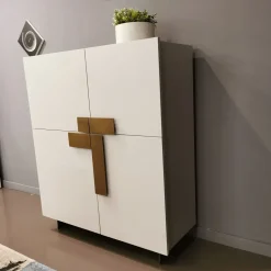 Mobile soggiorno modello Ginevra di Pianca a prezzo Outlet