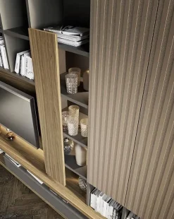 Mobile soggiorno modello Horizon 22 di Mobilgam a PREZZI OUTLET