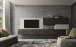 Mobile soggiorno modello Ingrid10 di S75 scontato -30%