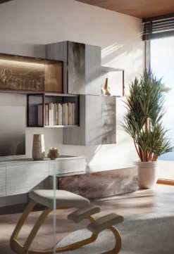 Mobile soggiorno modello Day by day di Giessegi a PREZZI OUTLET