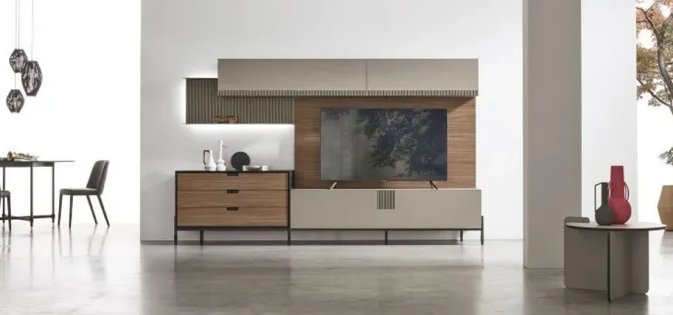 Mobile soggiorno modello Time unit_ti 104 di Tomasella scontato -30%