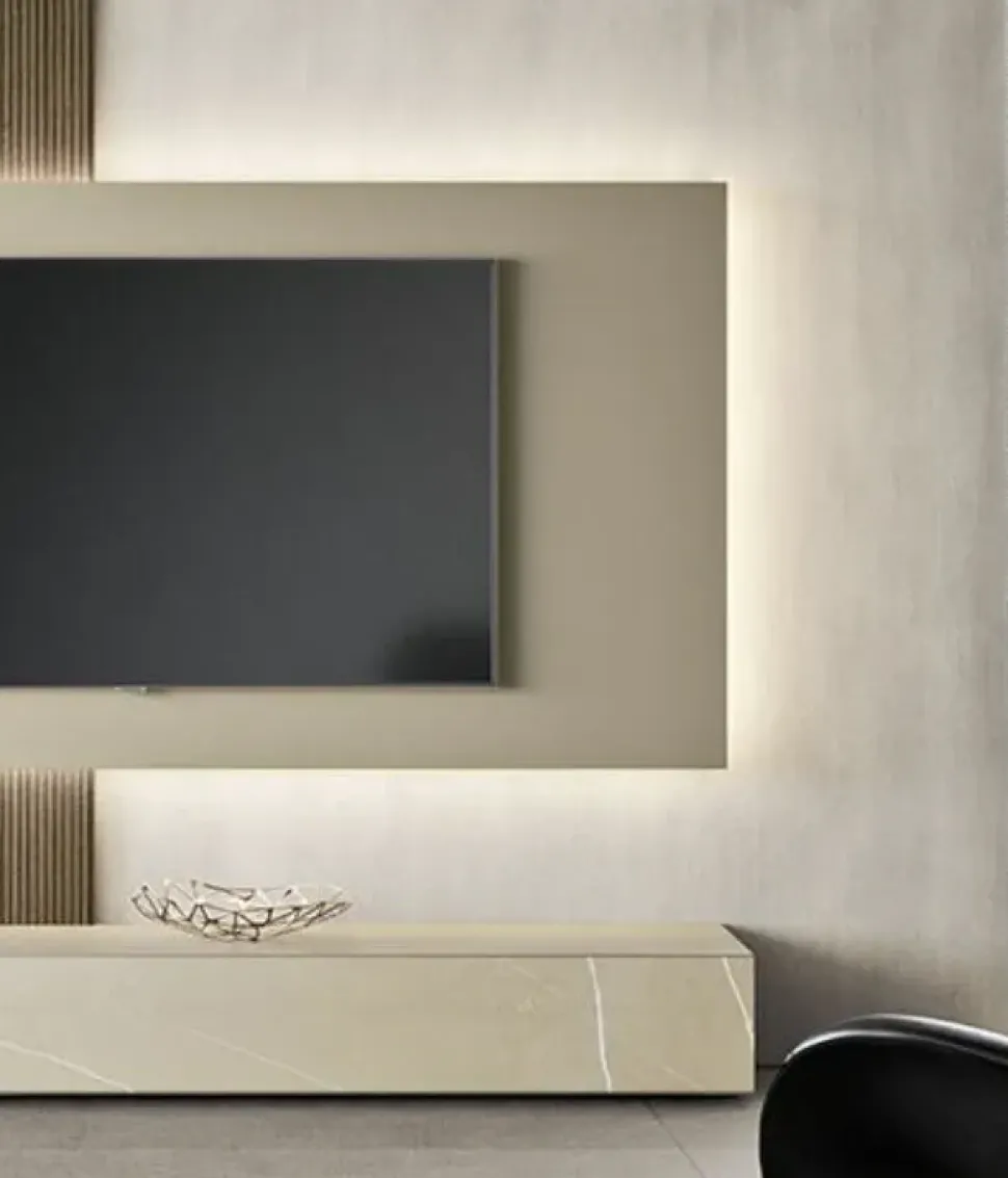 Mobile soggiorno modello Horizon05 di Mobilgam a PREZZI OUTLET