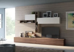 Mobile soggiorno modello Composizione mod.living di giessegi di Giessegi scontato -40%