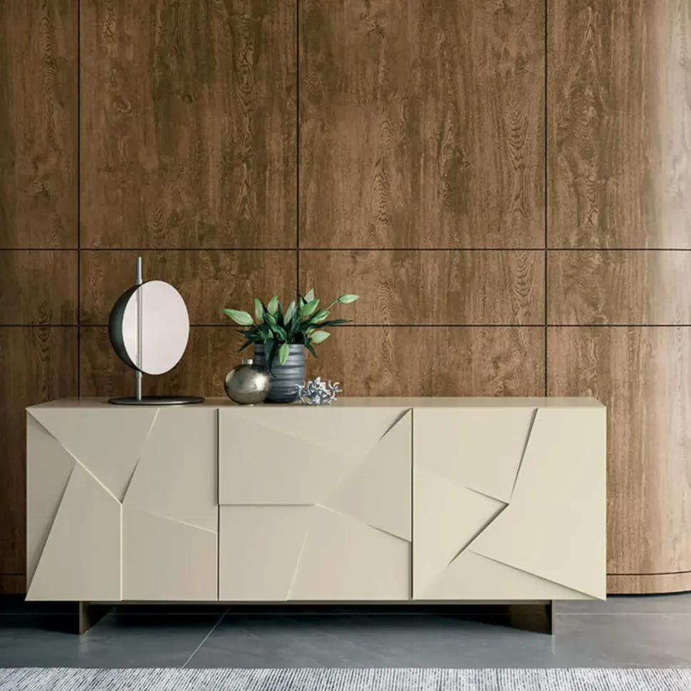 Mobile soggiorno modello Concrete di Dall'agnese a PREZZI OUTLET