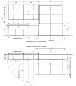 Mobile soggiorno modello Tango di Clei a PREZZI OUTLET