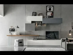 Mobile soggiorno modello Composizione a054 di Tomasella a PREZZI OUTLET