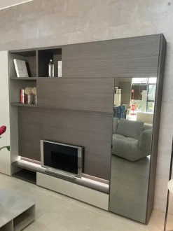 Mobile soggiorno modello Parete attrezzata homy santalucia di Santalucia scontato -41%