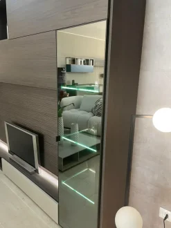 Mobile soggiorno modello Parete attrezzata homy santalucia di Santalucia scontato -41%