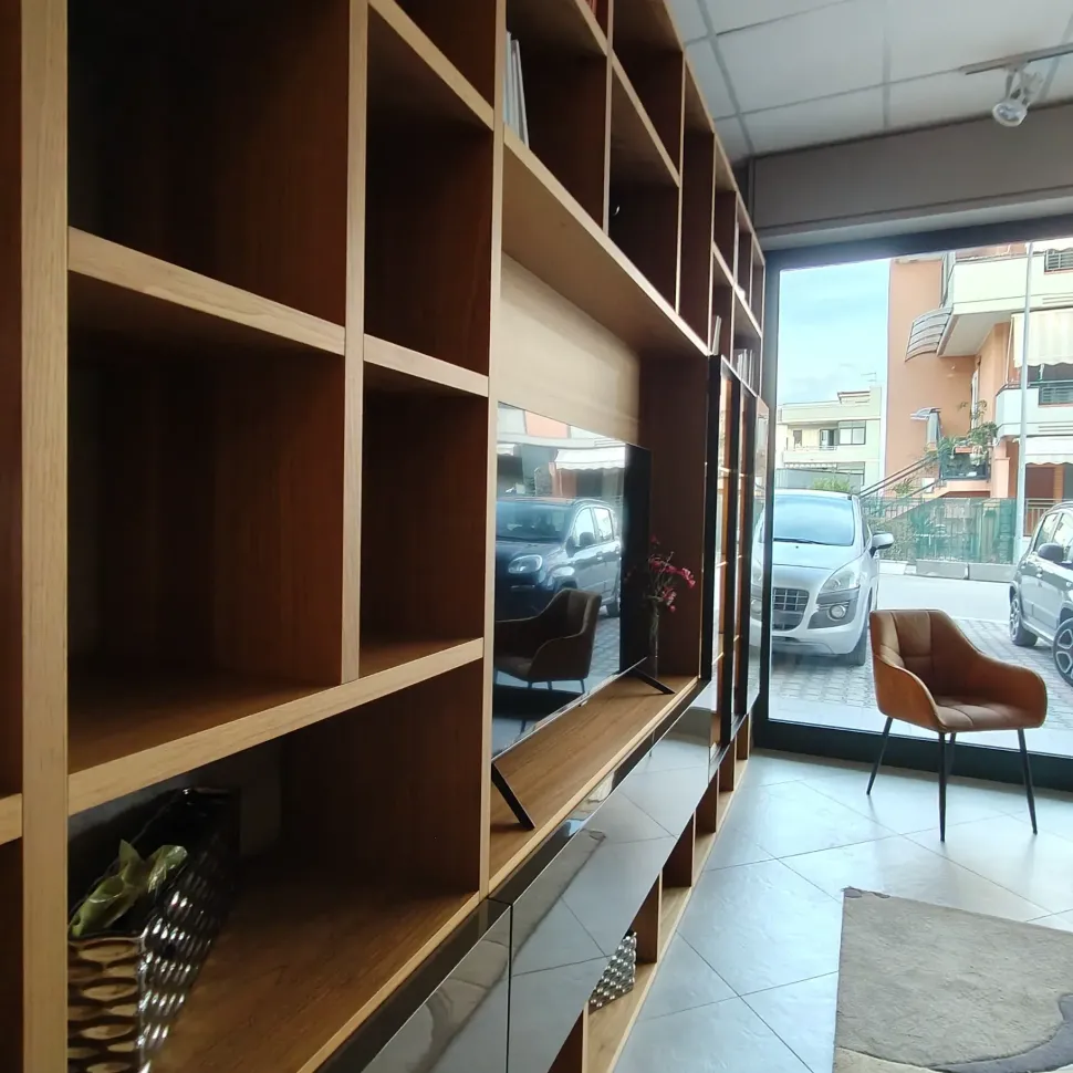 Mobile soggiorno modello Selecta di Lema scontato -50%