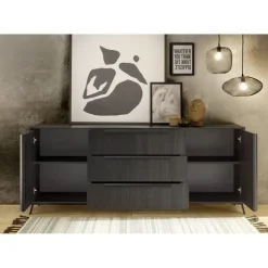 Mobile soggiorno modello City 2 ante 3 cassetti di Web convenienza a prezzo Outlet