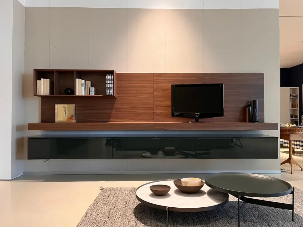 Mobile soggiorno modello Spazio di Pianca scontato -30%