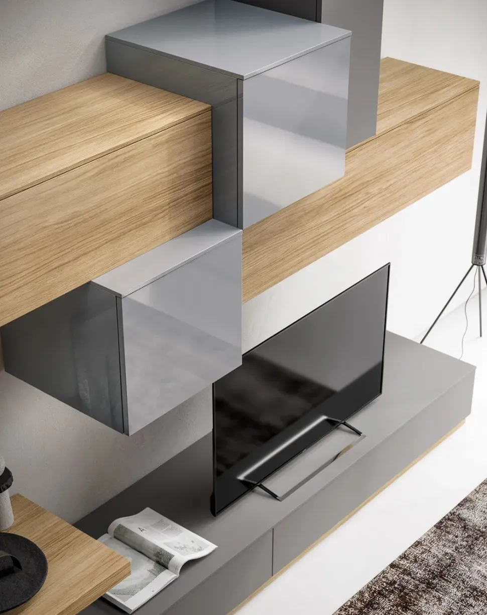 Mobile soggiorno modello Slucia gs207 di Artigianale scontato -39%