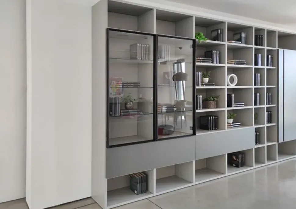 Mobile soggiorno modello Selecta di Lema a PREZZI OUTLET