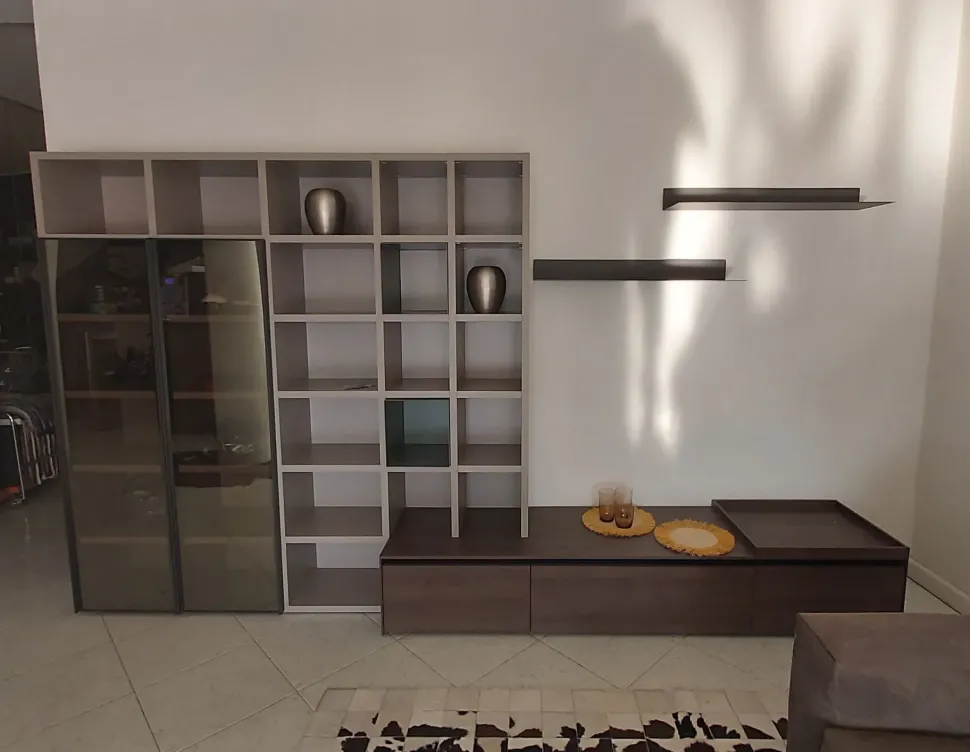 Novamobili Living System: parete attrezzata con ribasso esclusivo!