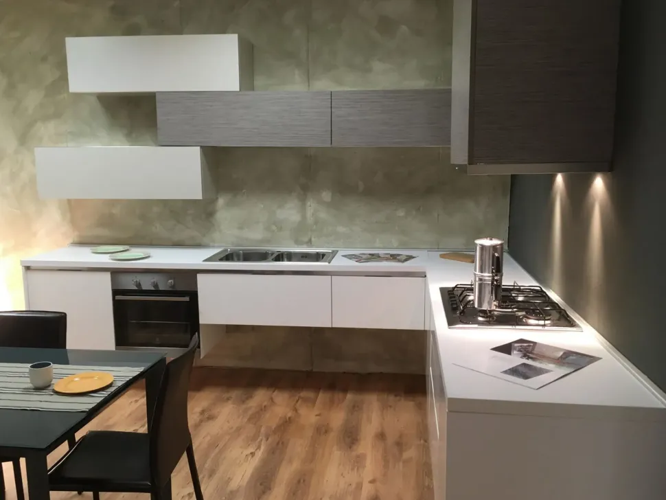 OFFERTA cucina ad angolo (MISURA 330X270cm) ASTRA CUCINE mod SP22