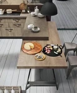 OFFERTA cucina con penisola e bancone CUCINE STORE (Misura 455x300cm)