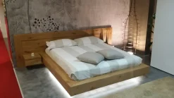 Offerta letto in legno massello