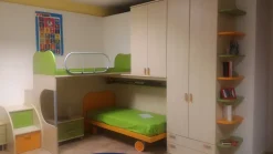 OFFERTA SCONTO 55% CAMERETTA COLOMBINI MOD. GOLF CON LETTO SOPPALCO