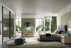 Offriamo camera da letto Modello Corda 02 artigianale in laminato a prezzo scontato! Ottieni un look moderno per la tua casa con questo design unico.