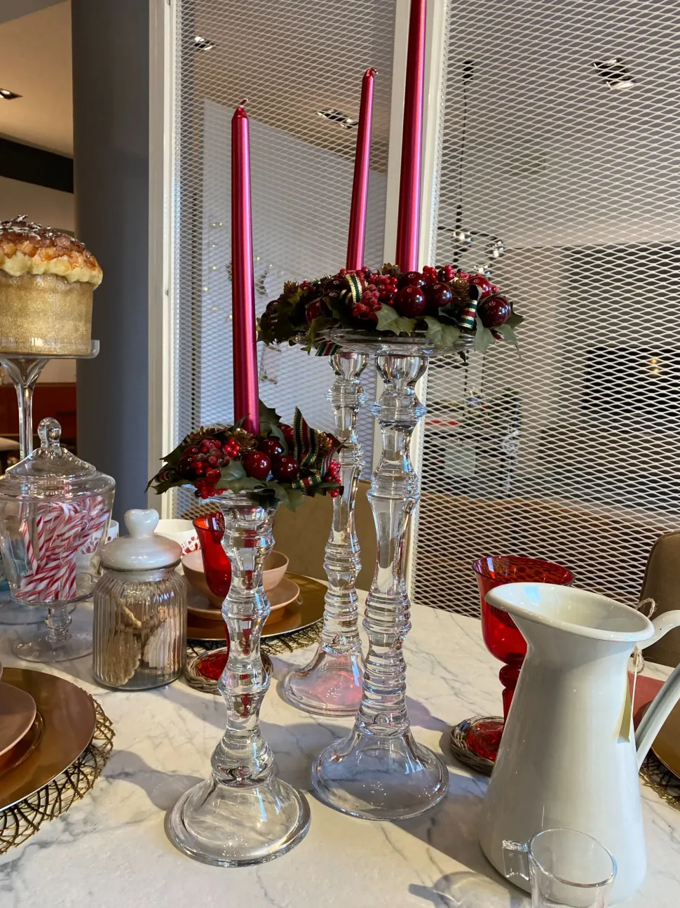 Oggettistica classica Portacandela classico h 42 cm di Collezione esclusiva a prezzo scontato