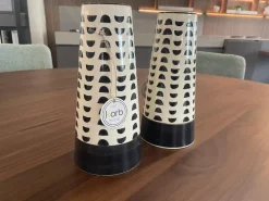 Oggettistica Coppia vasi in ceramica Akanto con uno SCONTO IMPERDIBILE