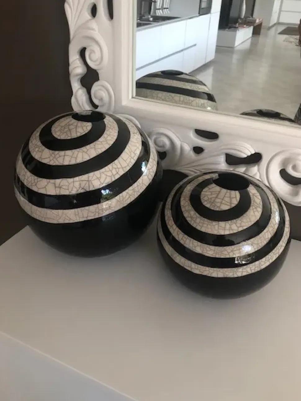 Oggettistica Coppia vasi sfera Artigianale a prezzo ribassato