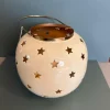 Oggettistica design Lanterna metallo con stelle di Artigianale scontata del 30%