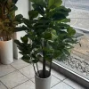 Oggettistica design modello Ficus lyrata piccola pianta finta di Artigianale in offerta