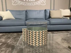 Oggettistica Leather pot di Poltrona frau scontata