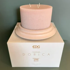 Oggettistica modello Candela dorica con piatto grande di Artigianale a prezzi outlet