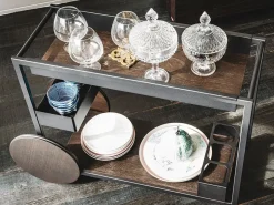 Oggettistica moderna modello Carrello bar brandy a prezzi ribassati