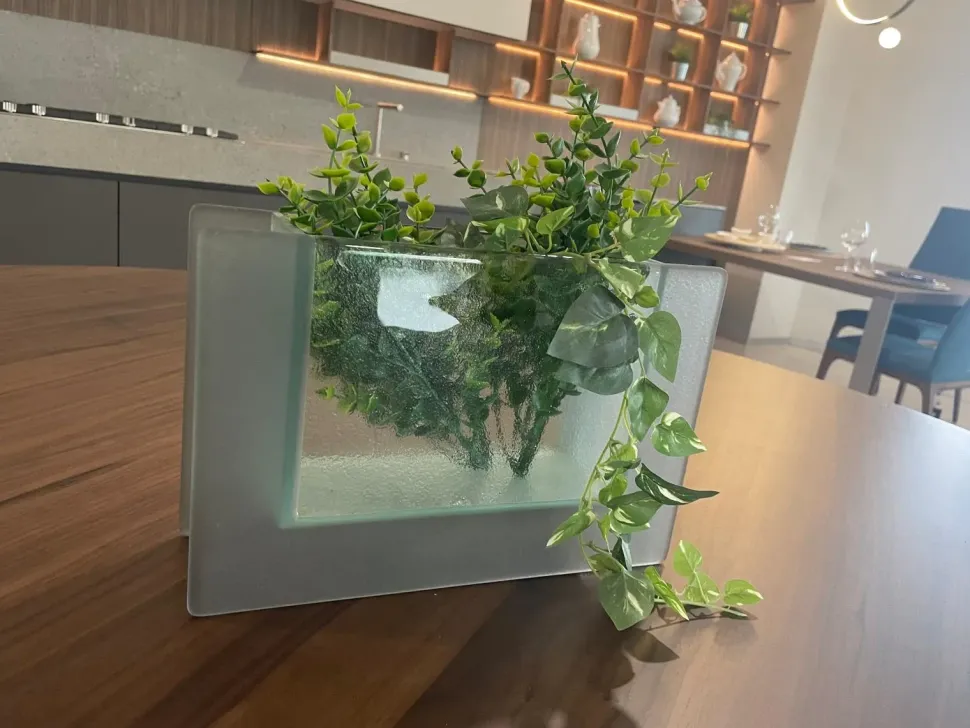 Oggettistica Vaso in vetro di Abitare interior in Offerta Outlet - 26%