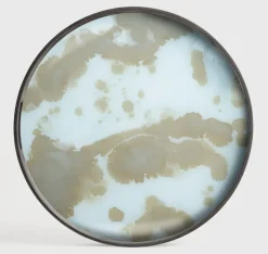 Oggettistica Vassoio in vetro e legno ethnicraft di Artigianale in offerta