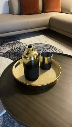 Oggettistica Vassoio rotondo smaltato di Artigianale in offerta - 31%