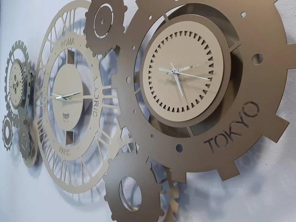 Orologio big fuso meccano Artigianale in stile moderno a prezzo ribassato