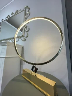 O.table Artigianale: Lampada da tavolo in metallo, Offerta Outlet!