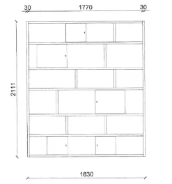 Outlet: Libreria Modo di Sangiacomo a prezzo scontato!